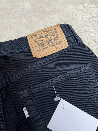 Jean Levis 551 vintage - En velours côtelé