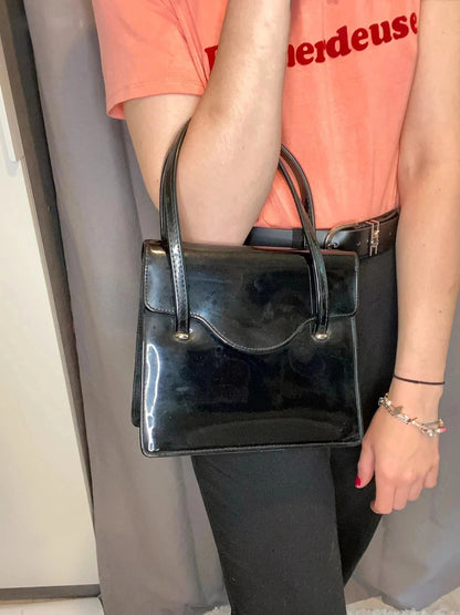 Sac à main vernis vintage
