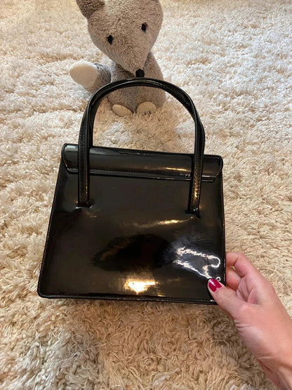 Sac à main vernis vintage