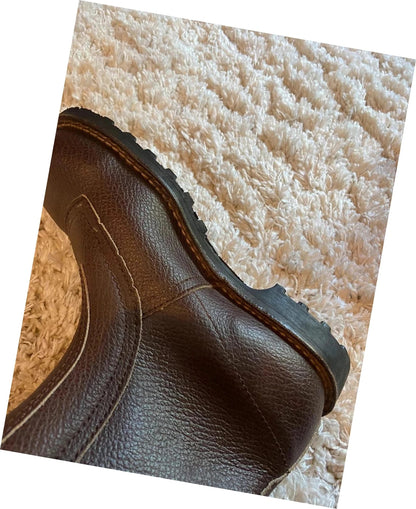 Bottines en cuir vintage Austrasia-Trigar