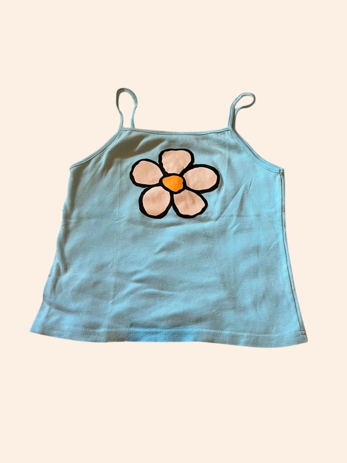Top Y2k avec imprimé fleur