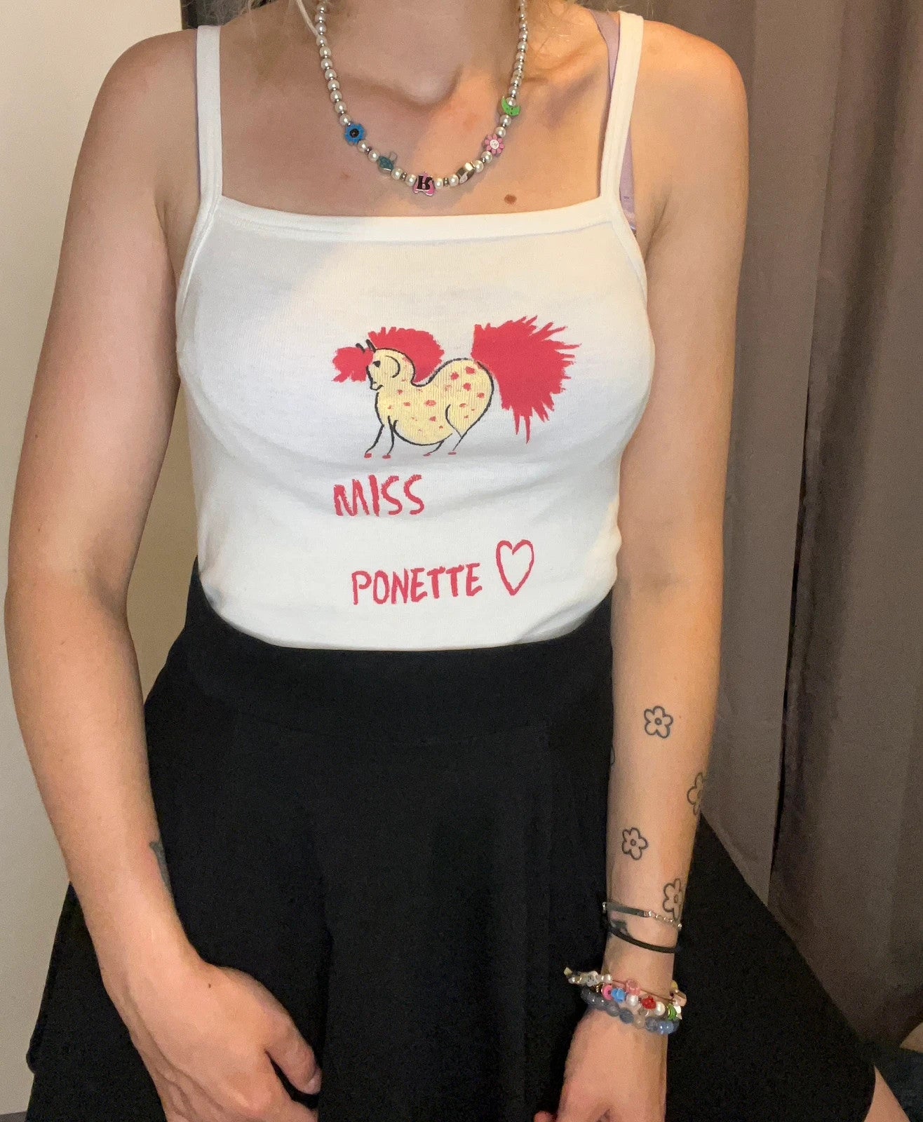 Top vintage Y2k miss ponette