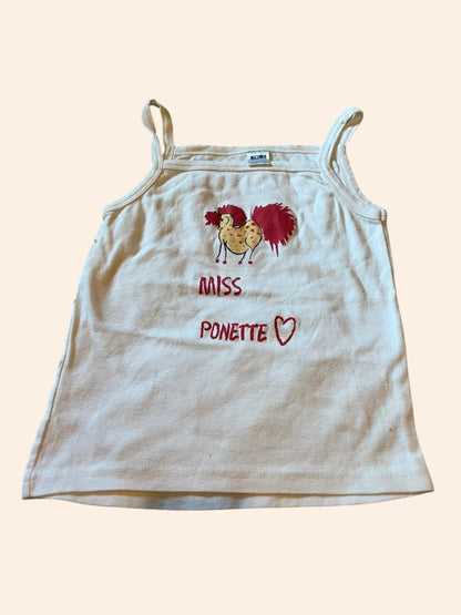 Top vintage Y2k miss ponette