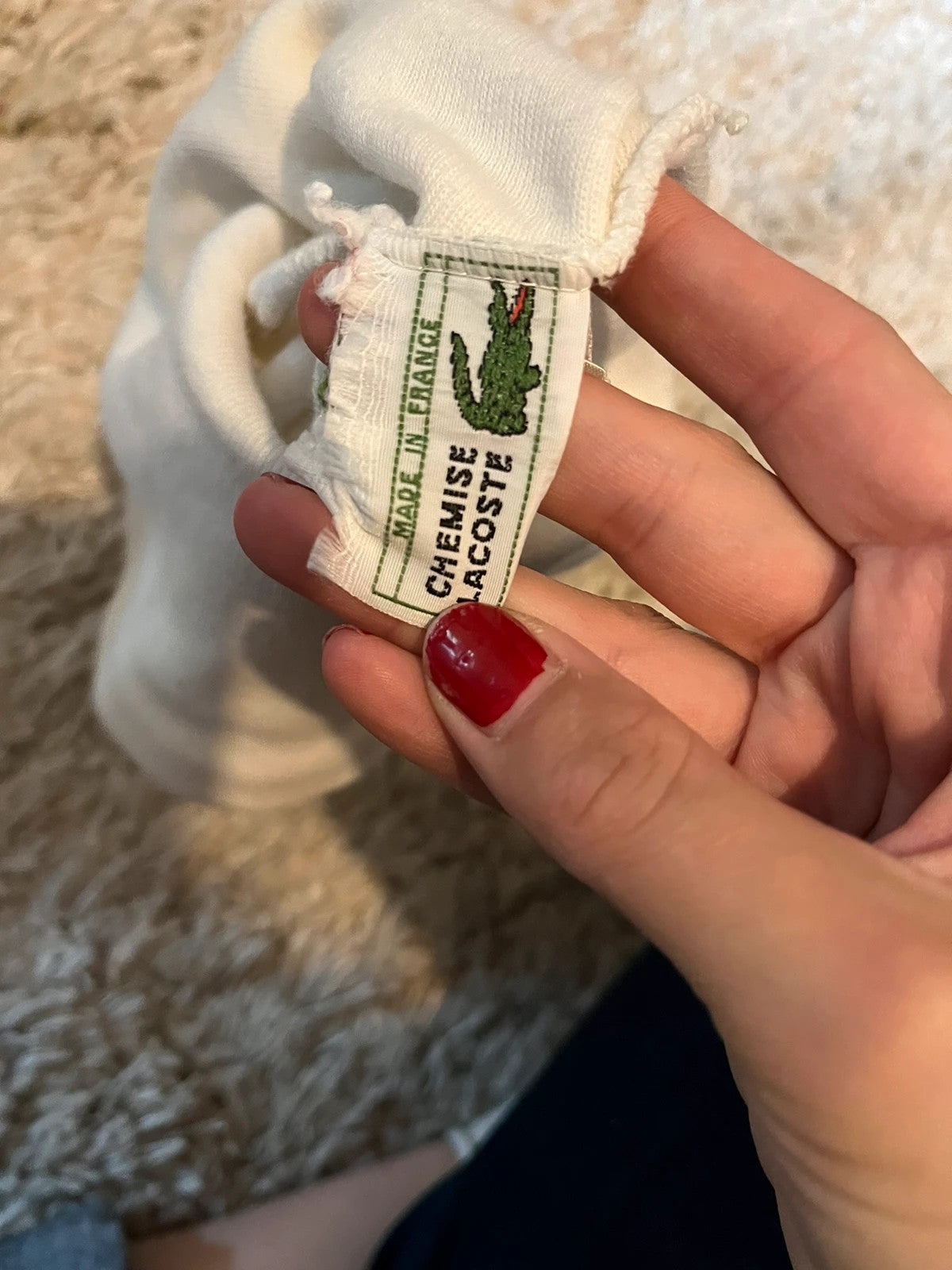 Bonnet vintage Lacoste
