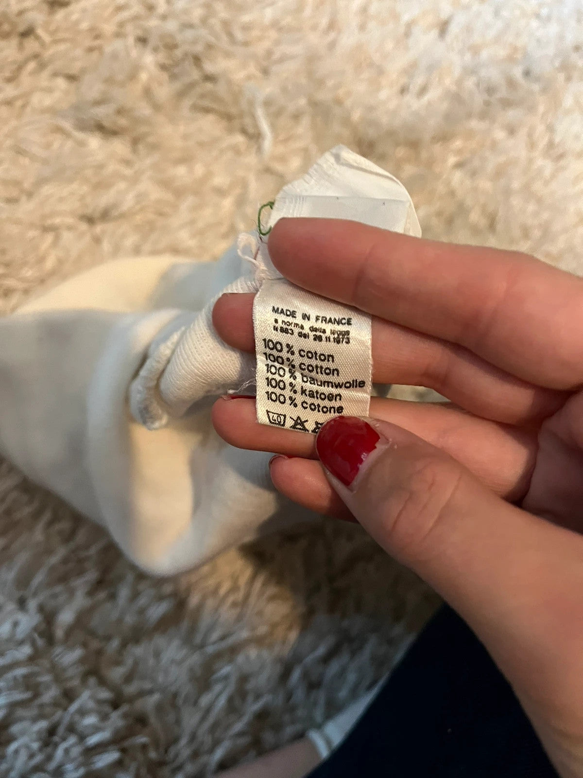 Bonnet vintage Lacoste