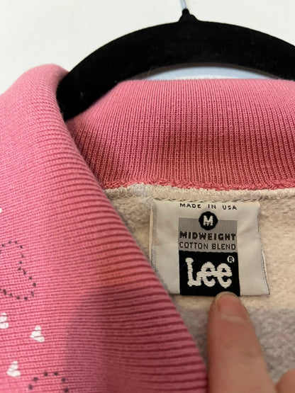 Vintage USA sweat-shirt avec col cœur Lee