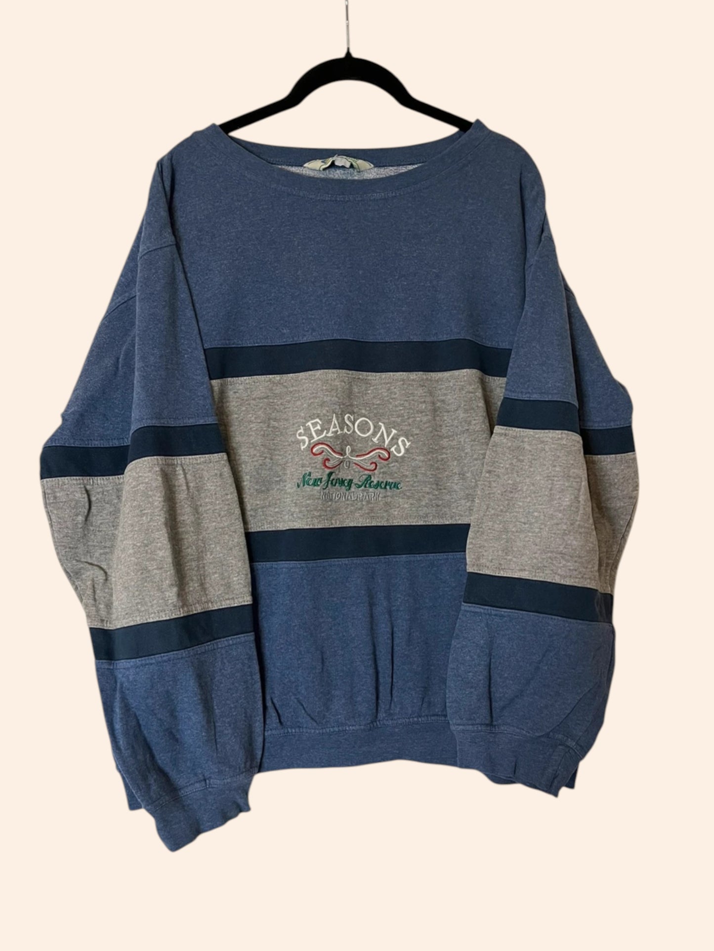 Sweat vintage avec broderie