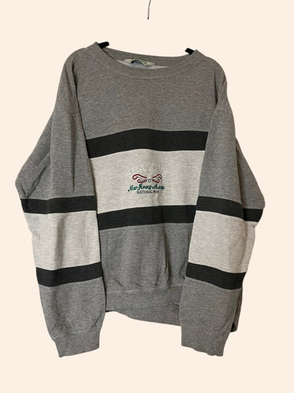 Sweat vintage avec broderie