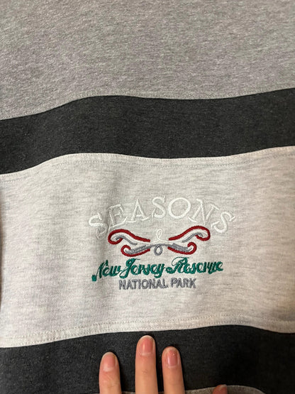 Sweat vintage avec broderie