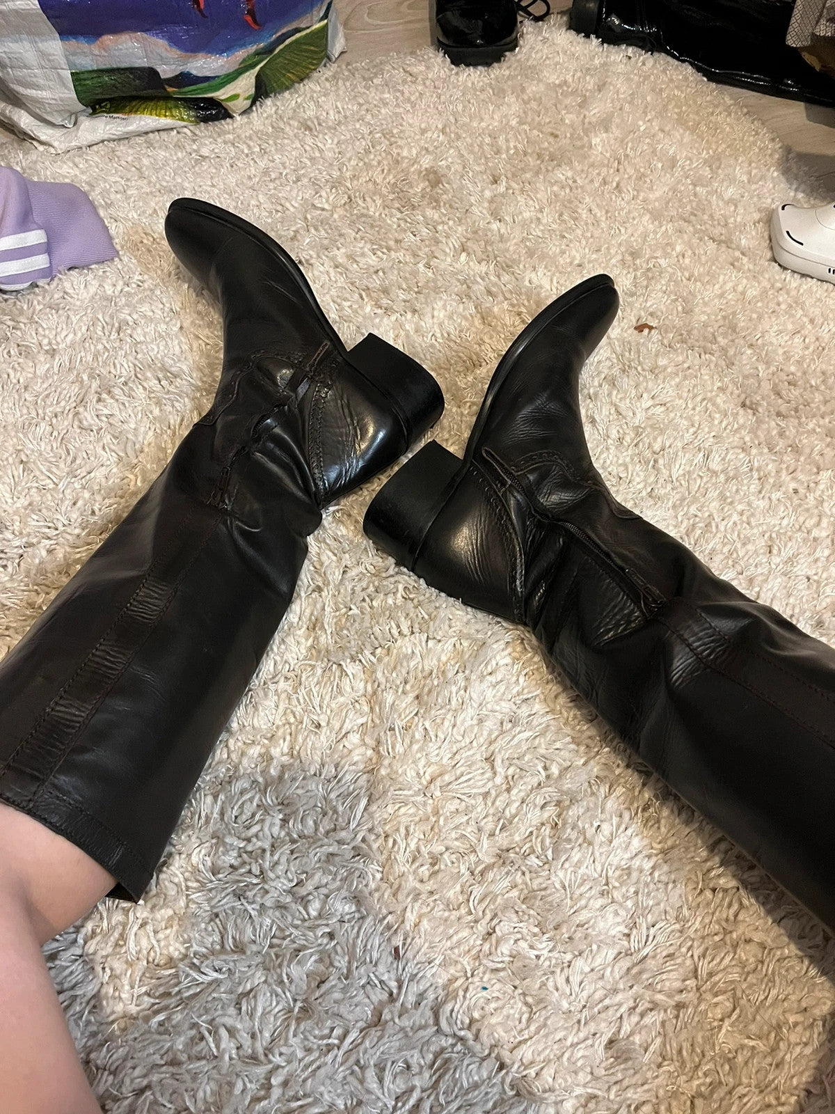 Bottes hautes cavalière René Derhy