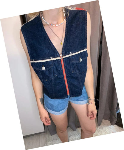 Veste sans manches Jean-Paul Gaultier vintage