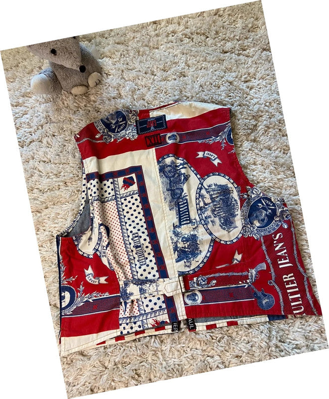 Veste sans manches Jean-Paul Gaultier vintage