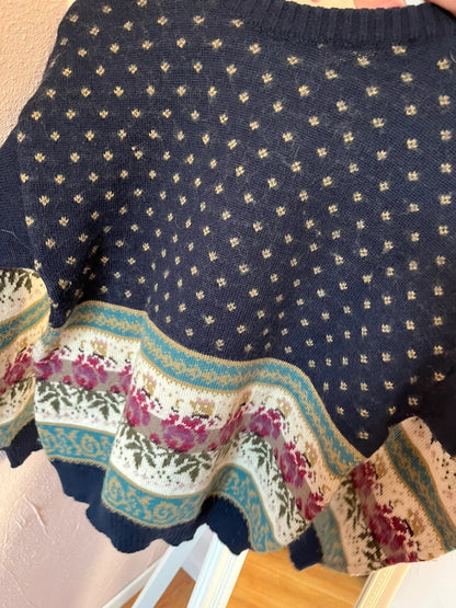 Pull vintage en laine