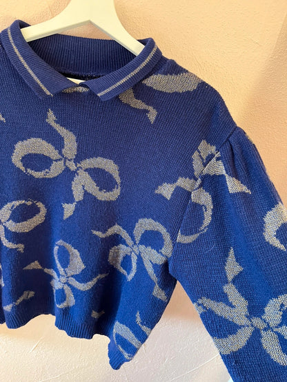 Pull vintage noeuds