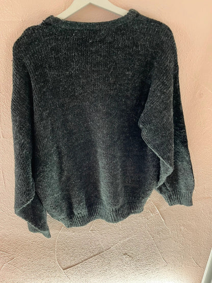 Pull vintage à motifs