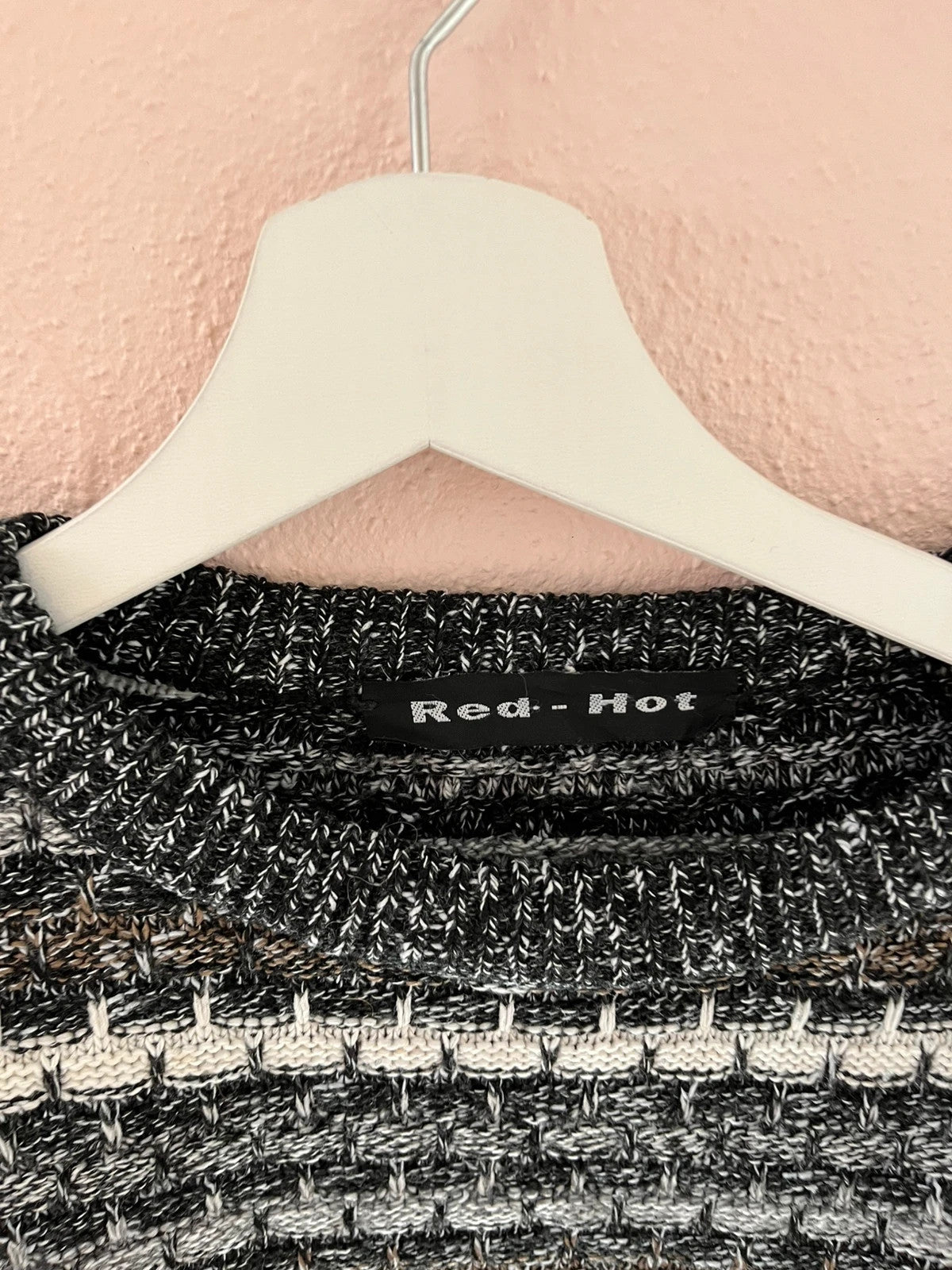 Pull vintage à motifs