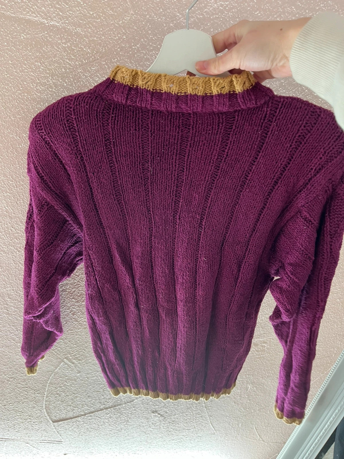 Pull vintage en maille
