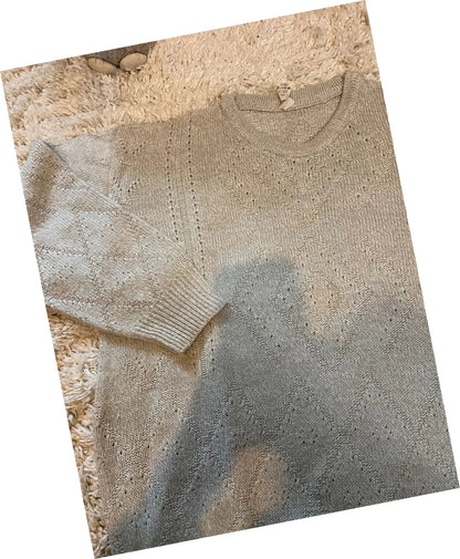 Pull vintage en maille