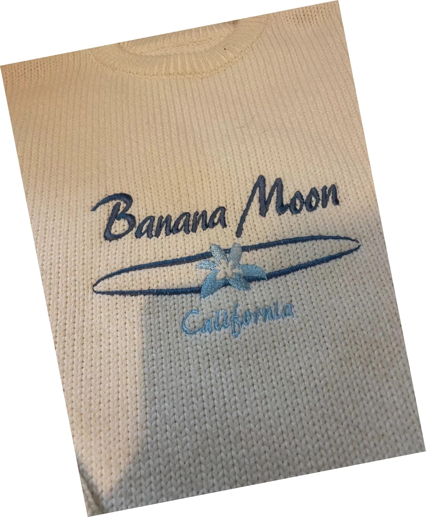 Pull vintage Banana Moon