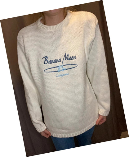 Pull vintage Banana Moon