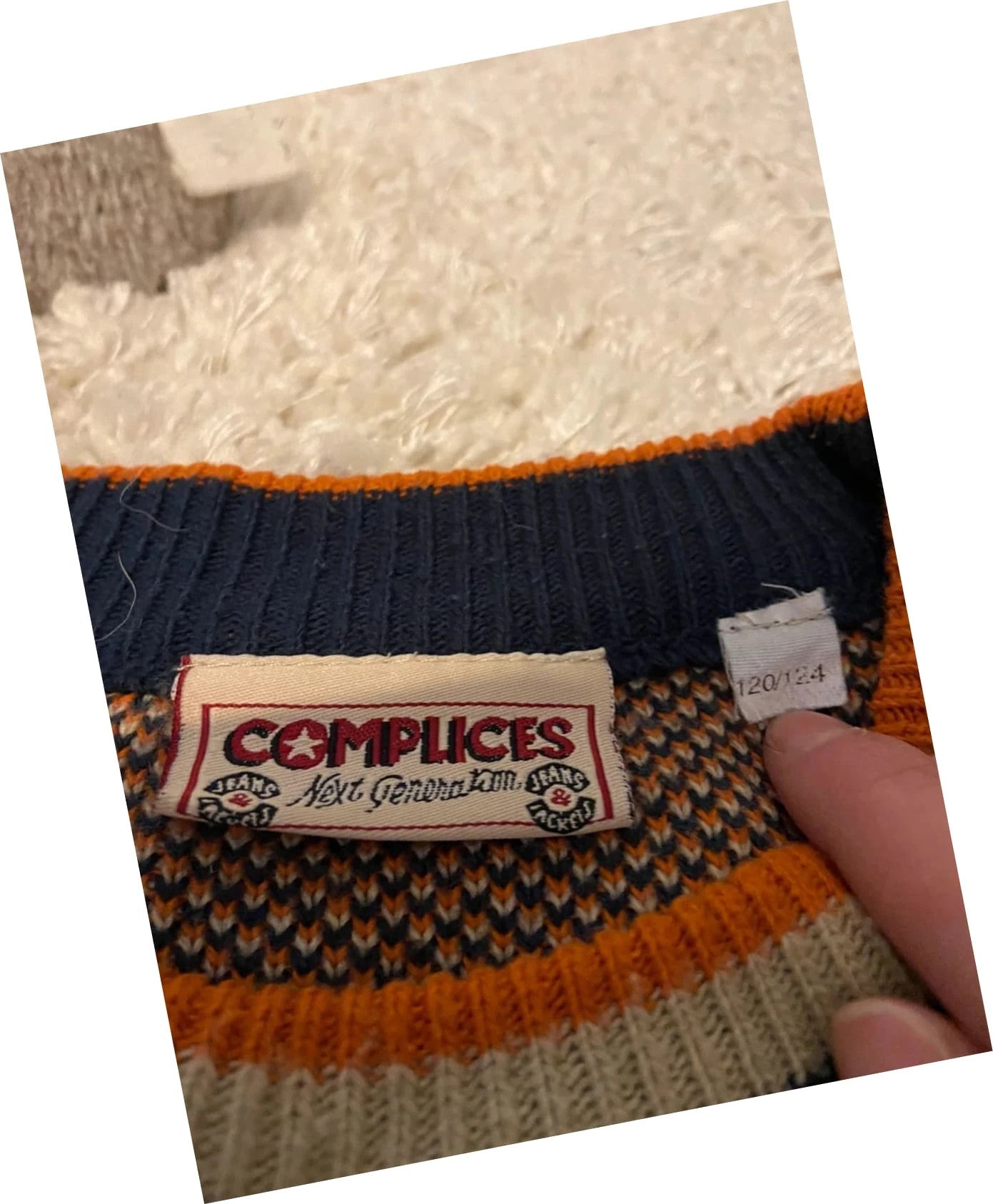 Pull vintage épais Complices