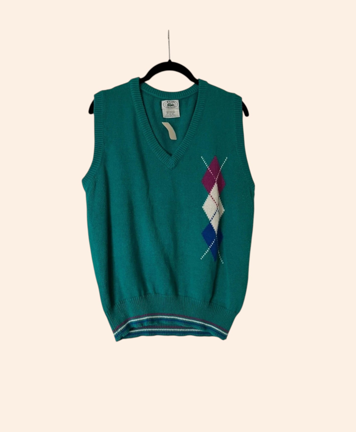 Pull Lacoste vintage sans manches