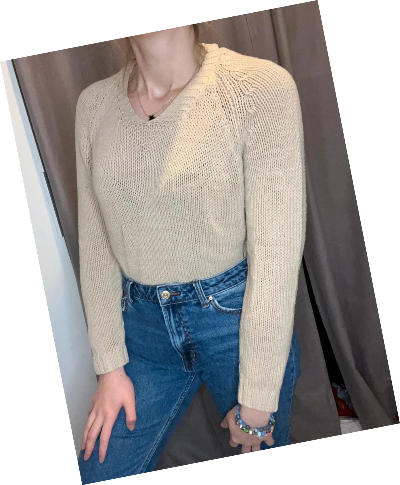 Pull vintage col V MaxMara