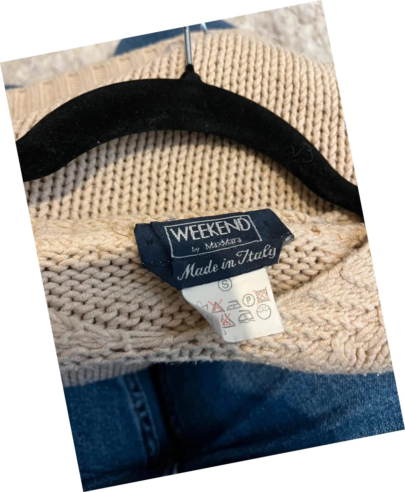 Pull vintage col V MaxMara