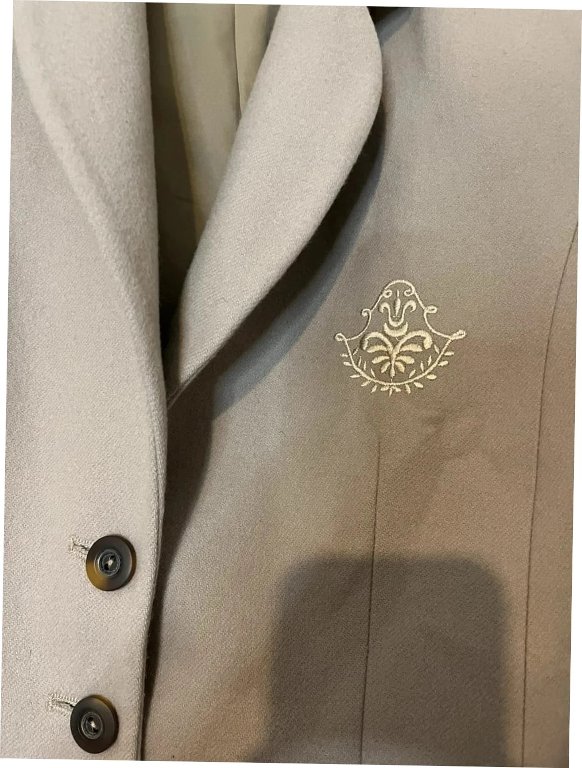 Blazer vintage en laine Verdosa Paris