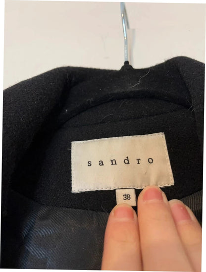 Manteau long Sandro en laine