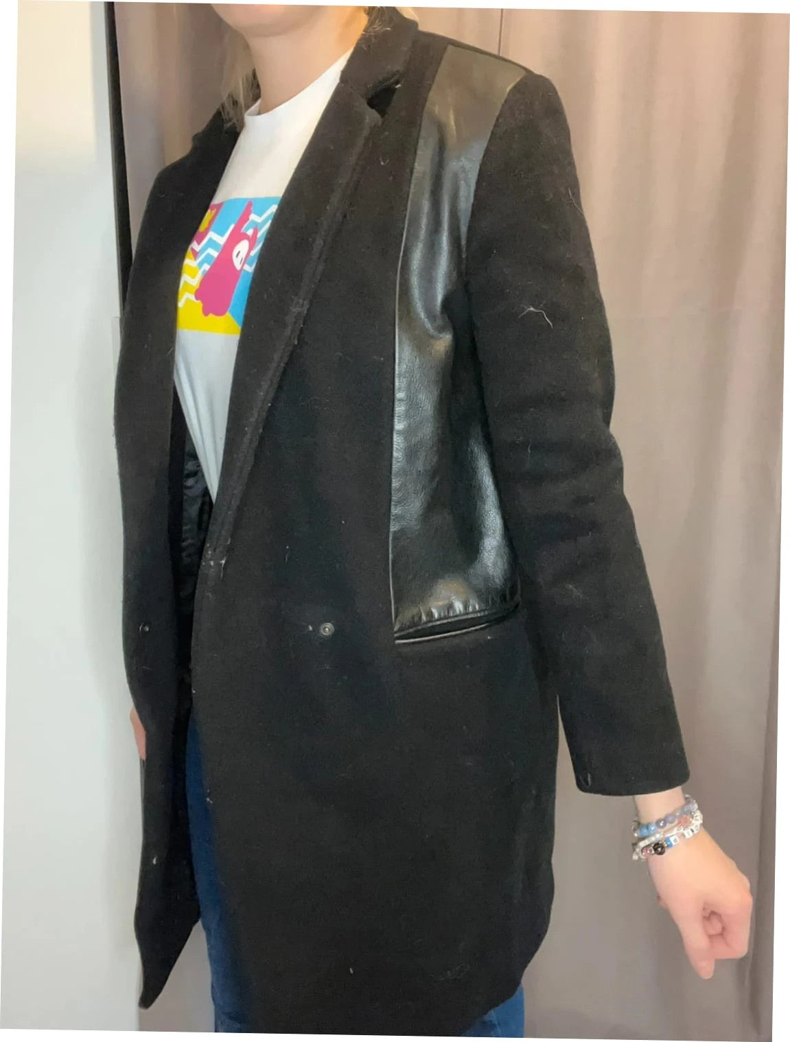 Manteau long Sandro en laine