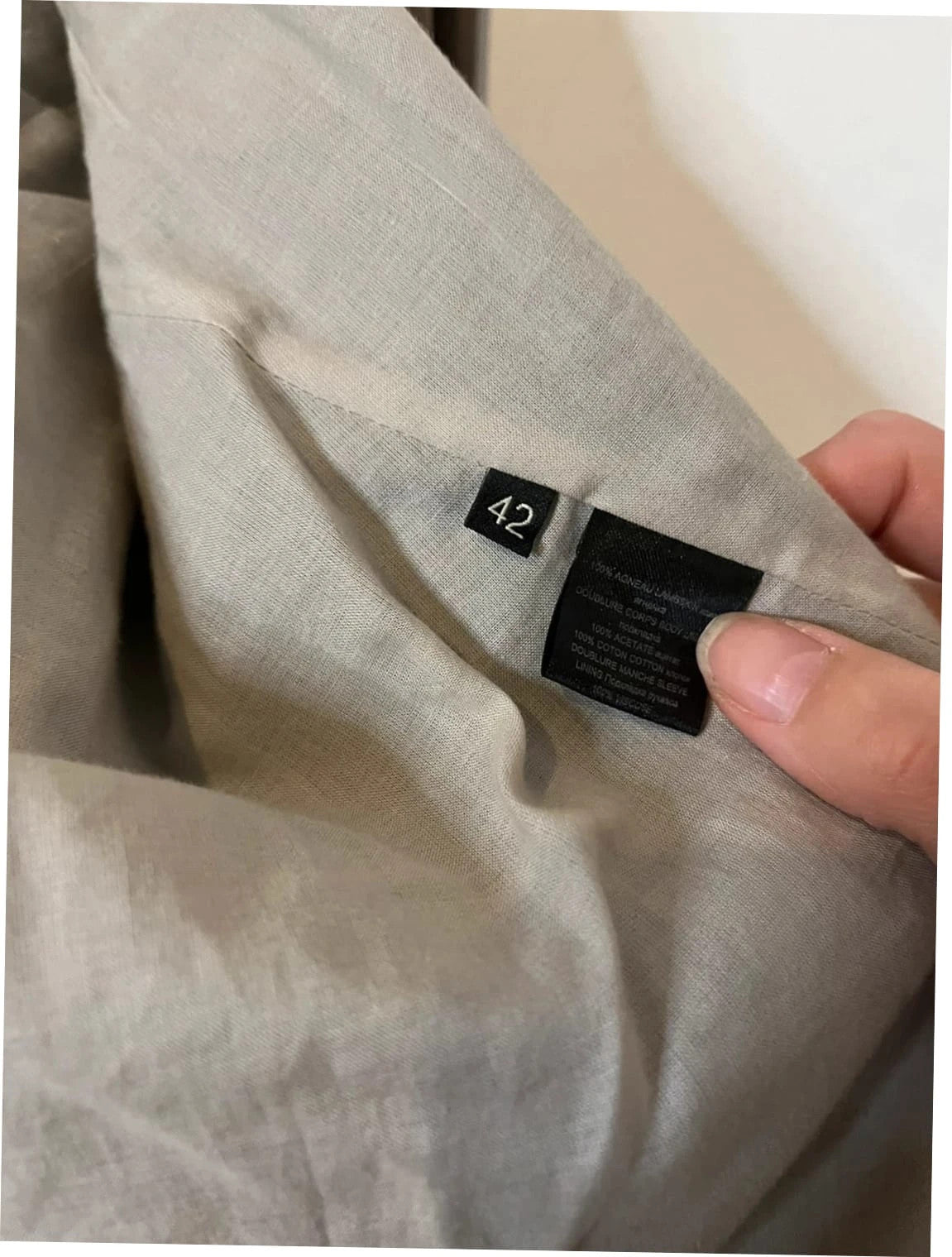 Veste en cuir d’agneau Barbara bui