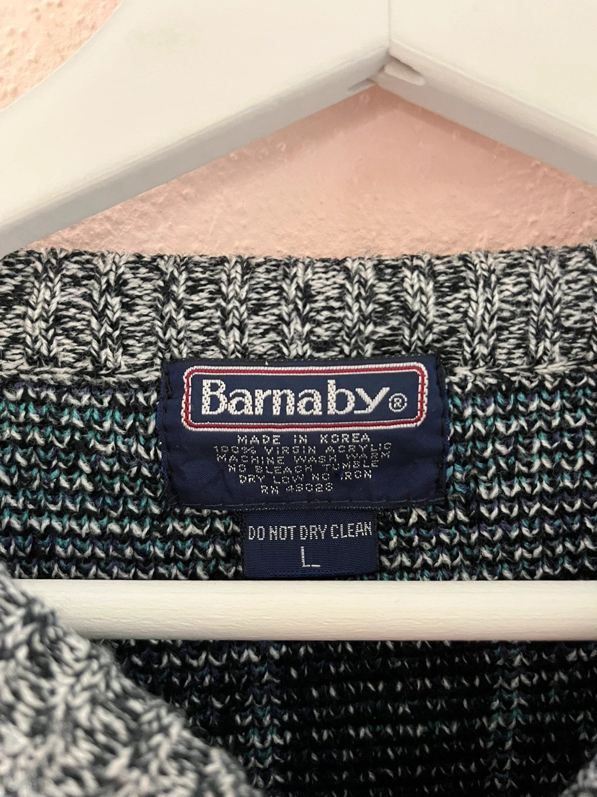 Pull vintage à motifs