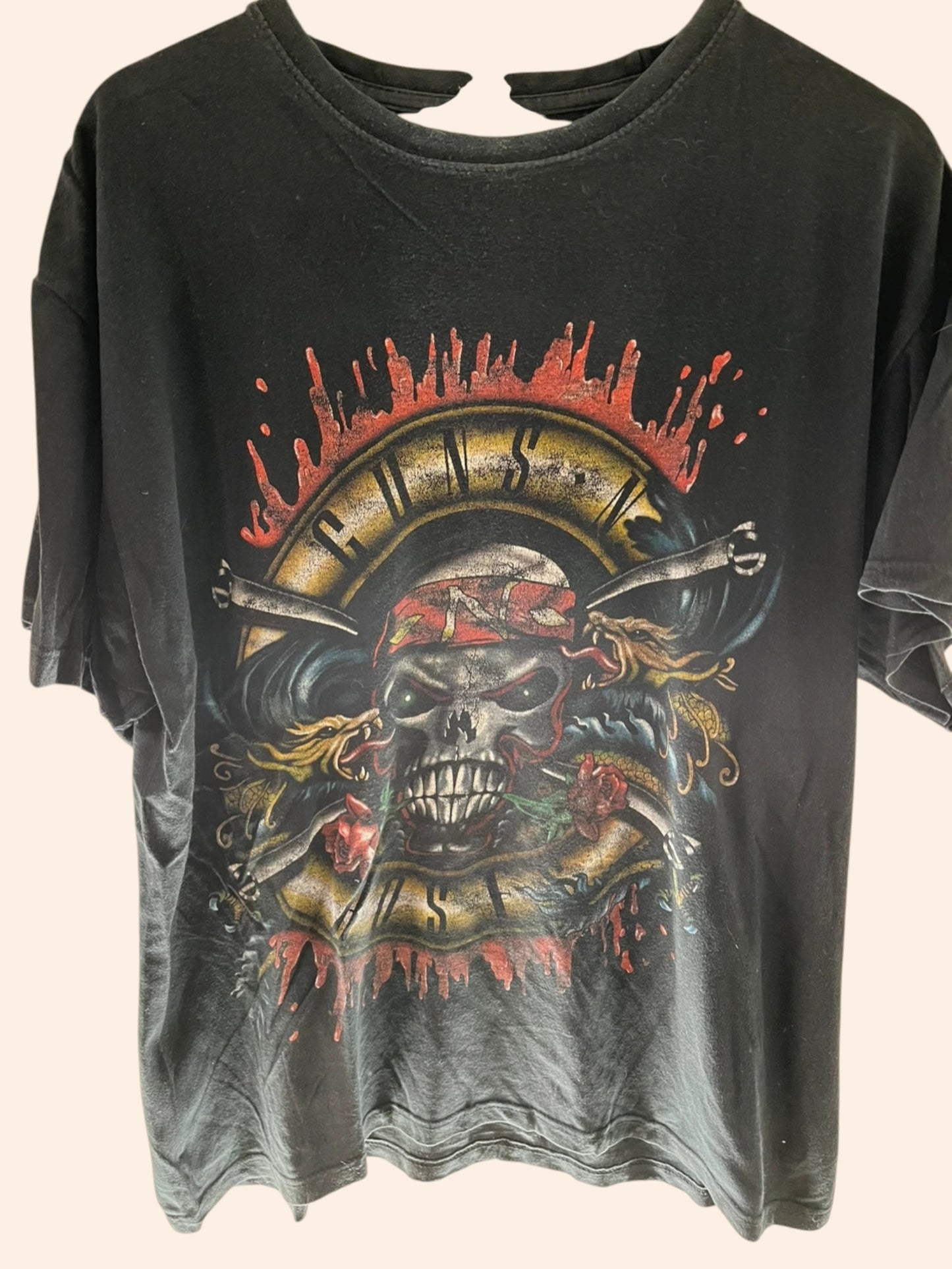 T-shirt vintage Guns And Roses