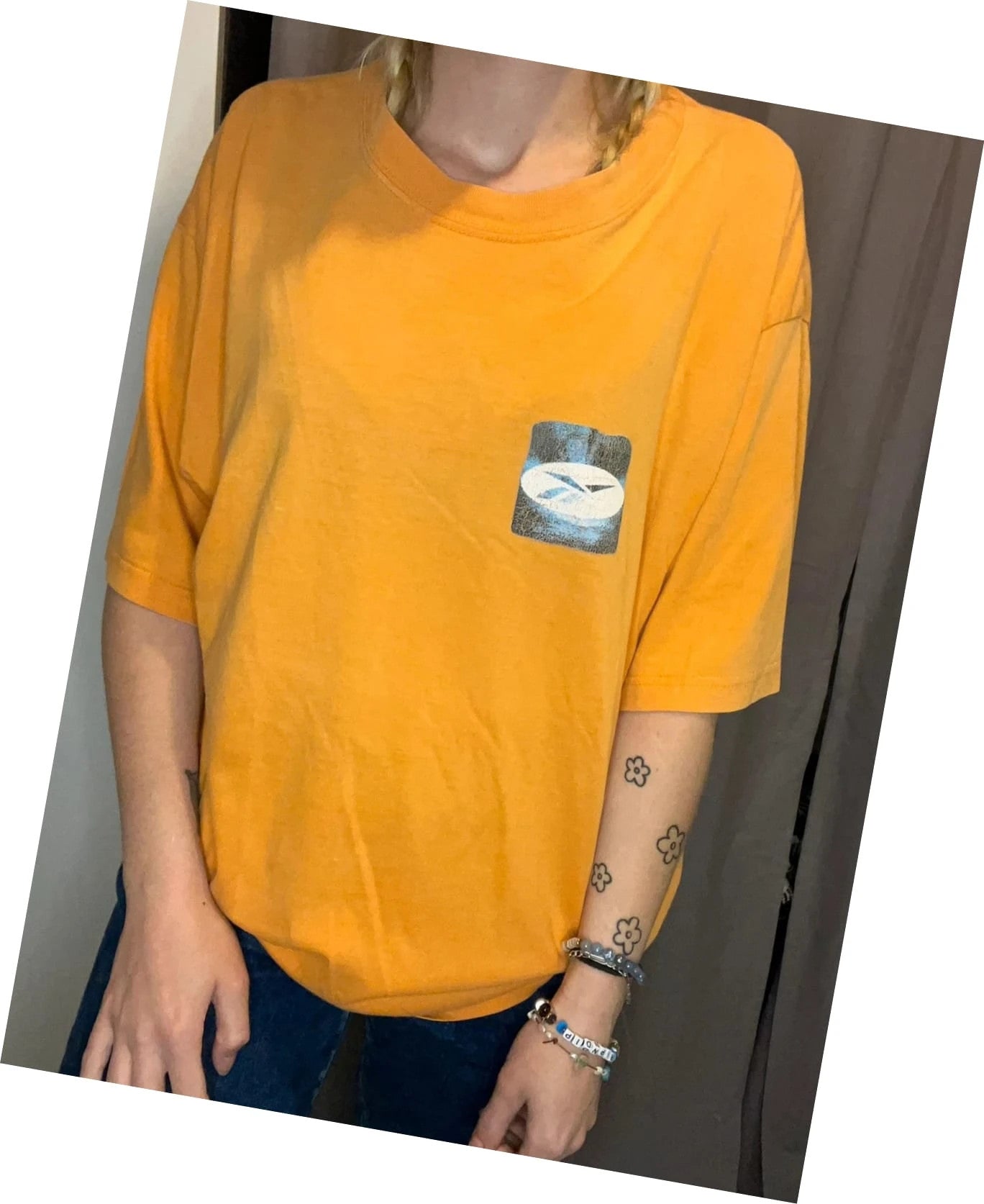 T-shirt Reebok velocity vintage