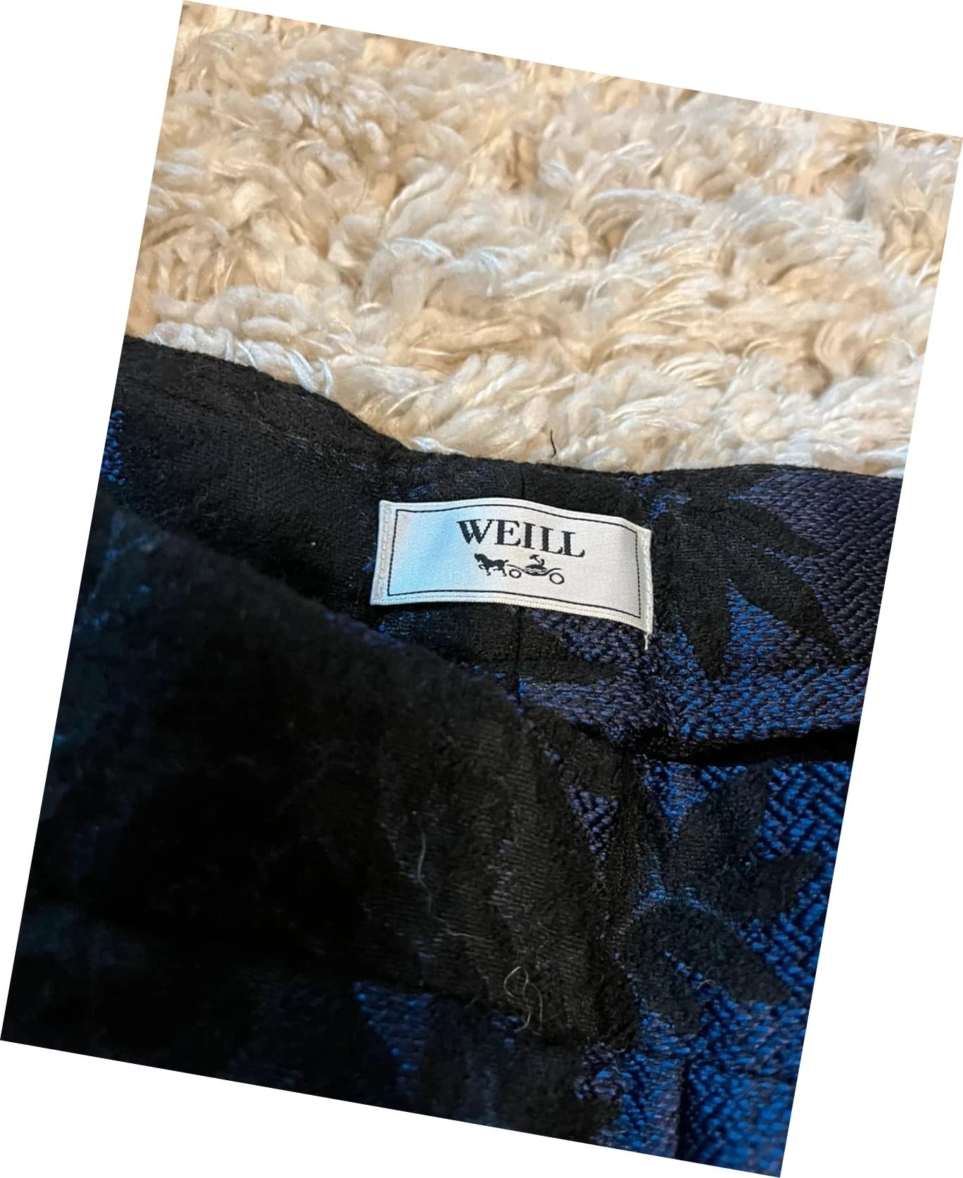 Pantalon droit Weill à fleurs