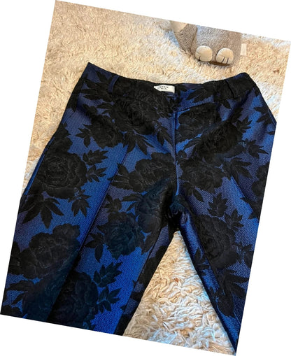 Pantalon droit Weill à fleurs