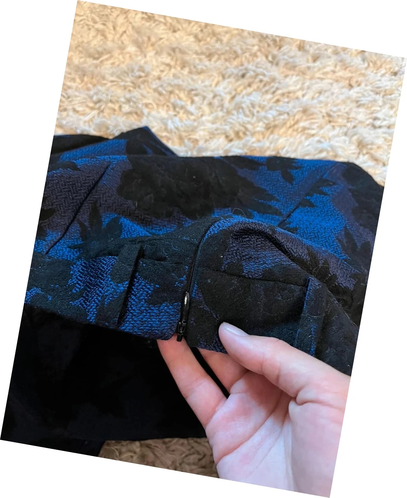 Pantalon droit Weill à fleurs