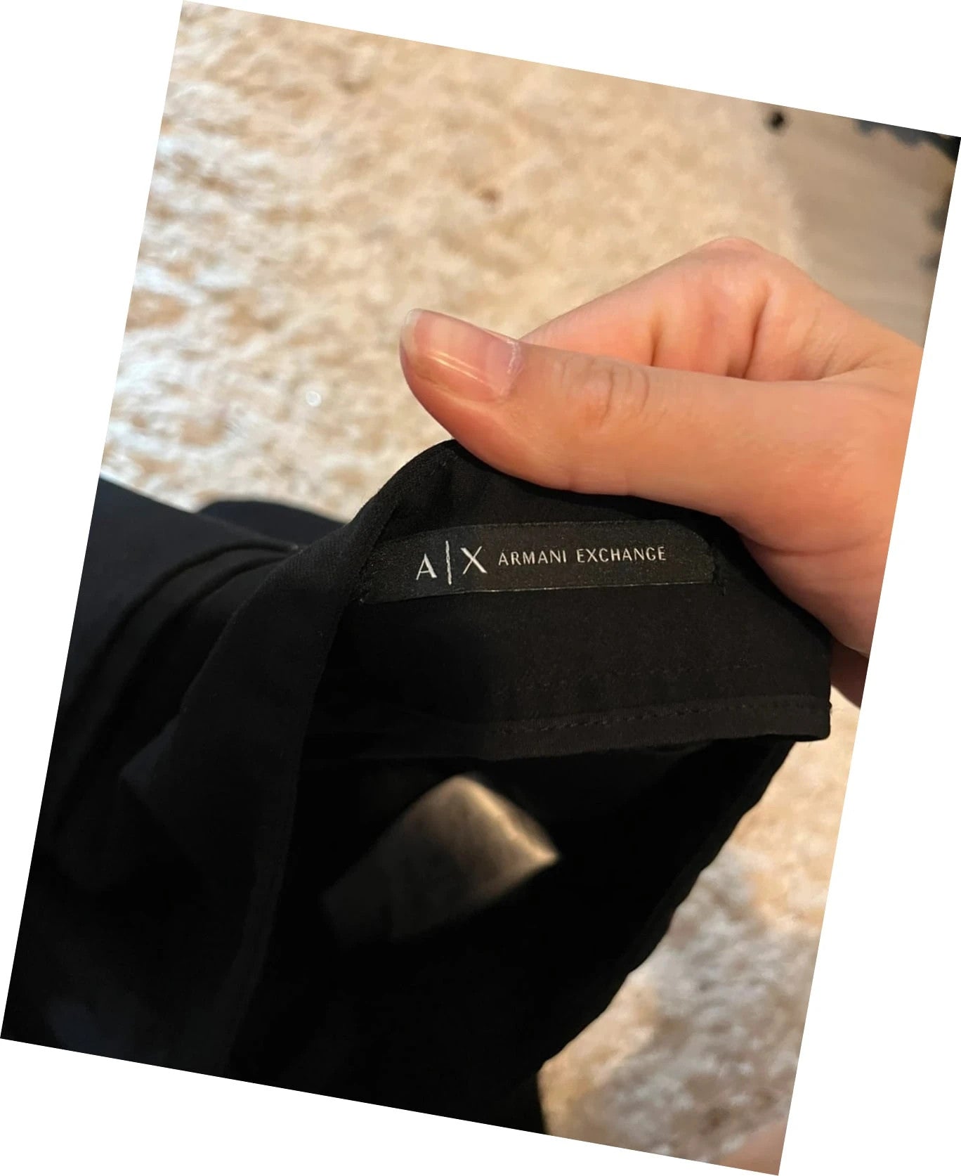 Chino noir Armani Exchange