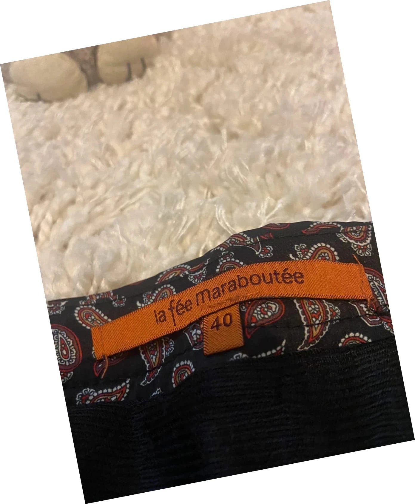 Jupe La Fée Maraboutée paisley