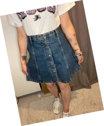 Jupe vintage en jean