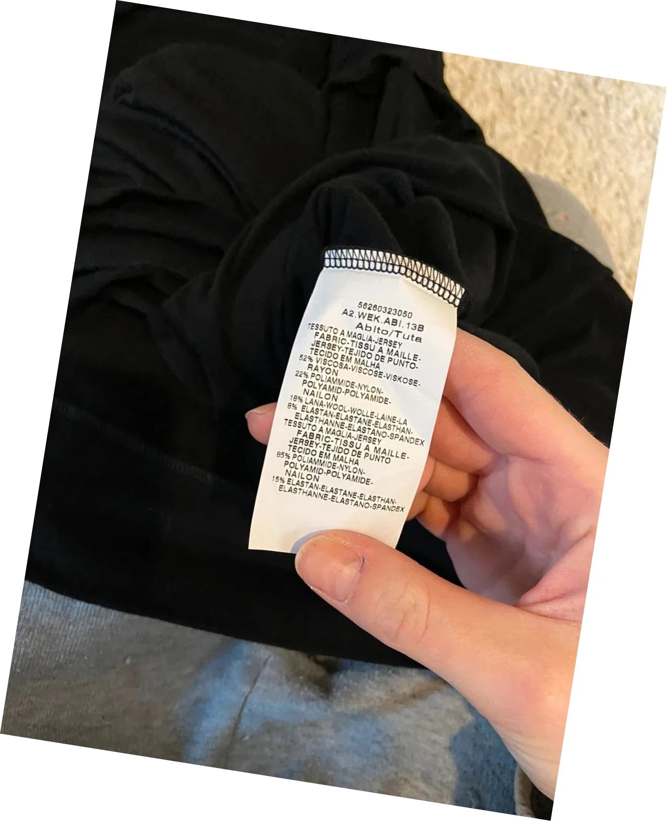 Robe noire Max Mara