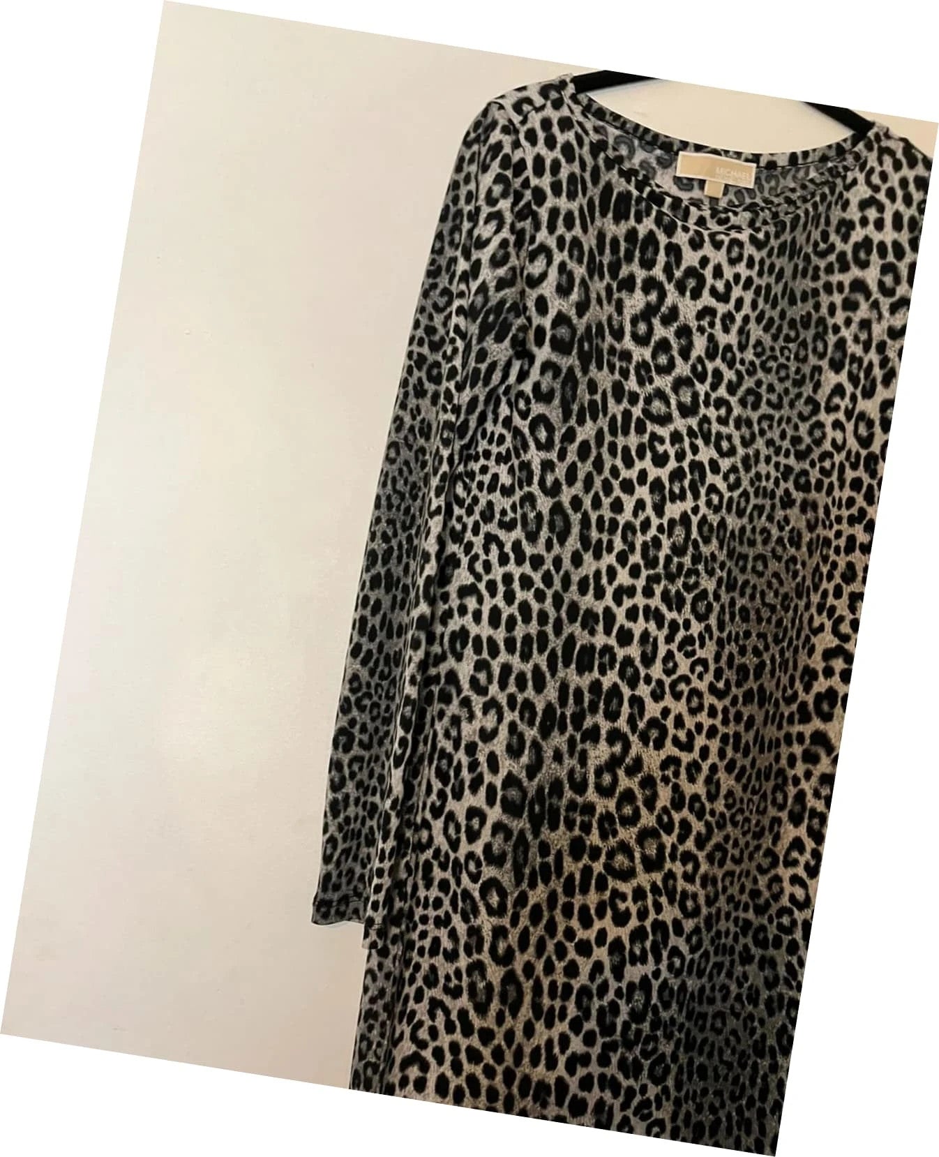 Robe Michael Kors motifs léopard