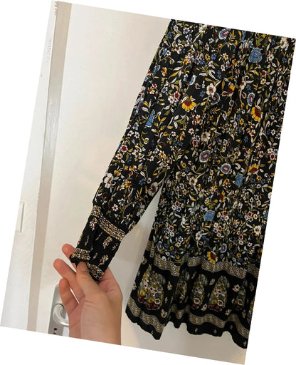 Robe fleurie Zara