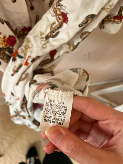 Robe à motifs cactus