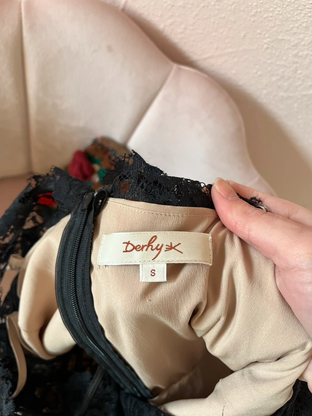Robe cocktail en Tulle René Derhy