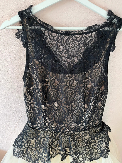 Robe cocktail en Tulle René Derhy