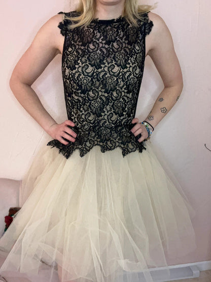 Robe cocktail en Tulle René Derhy