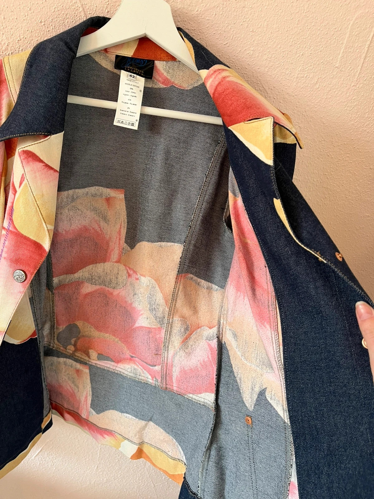 Veste en jean Christian Lacroix