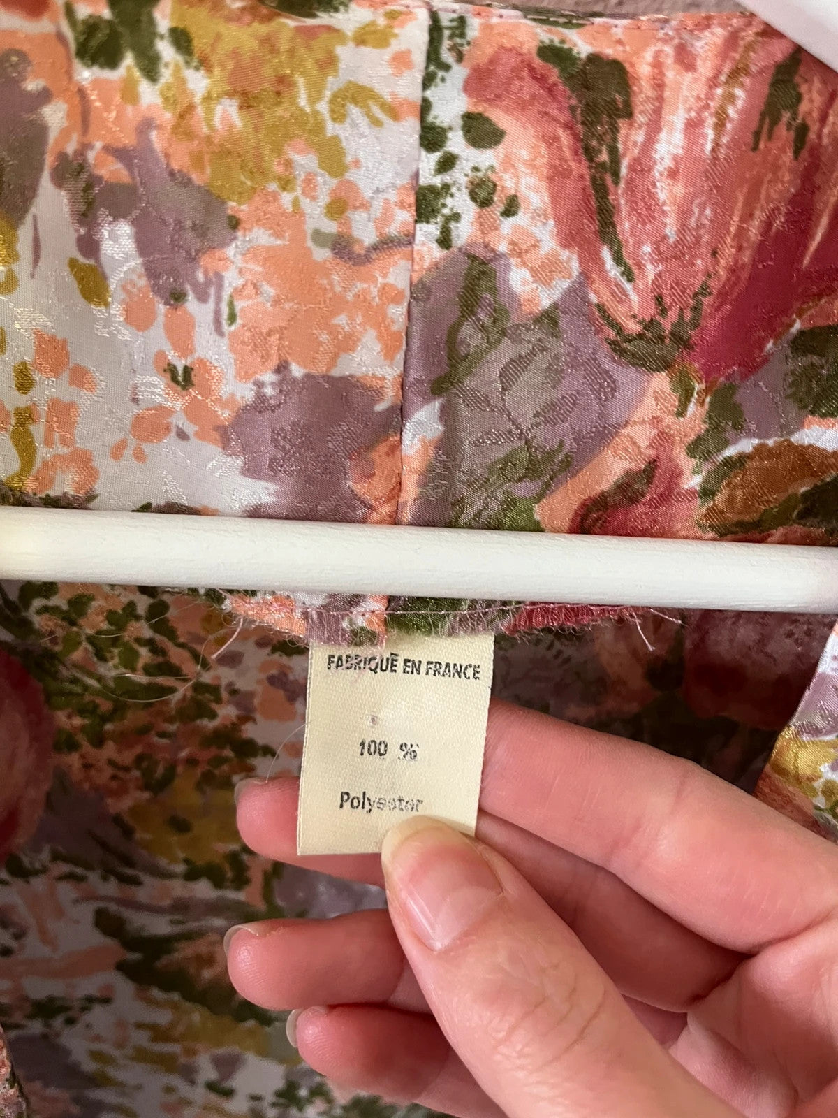 Kimono vintage à fleurs